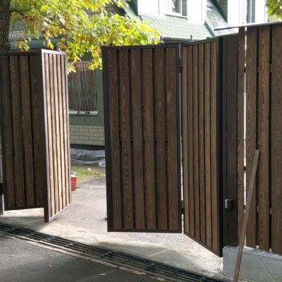 Купите и Закажите Ворота Гармошка: Лучшая Цена от 46344 руб, Установка под Ключ и Доставка в Новокубанске и по Области